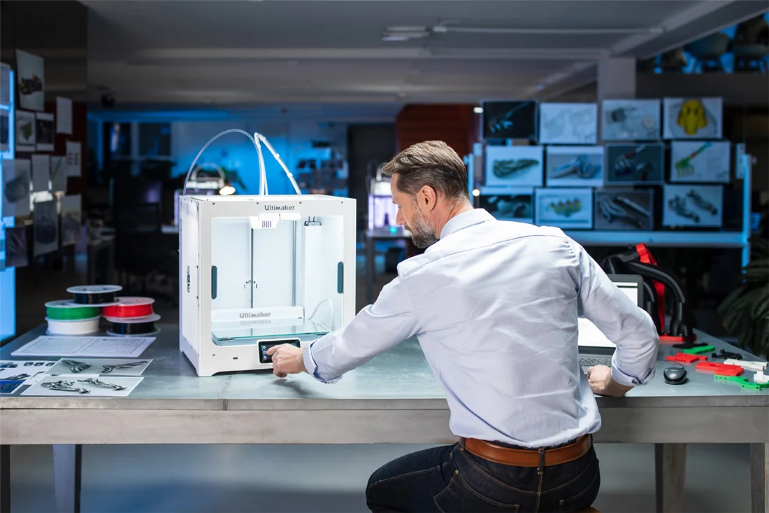ultimakers5 is Designed to connect